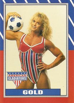 1991 Topps American Gladiators #69 Gold Front